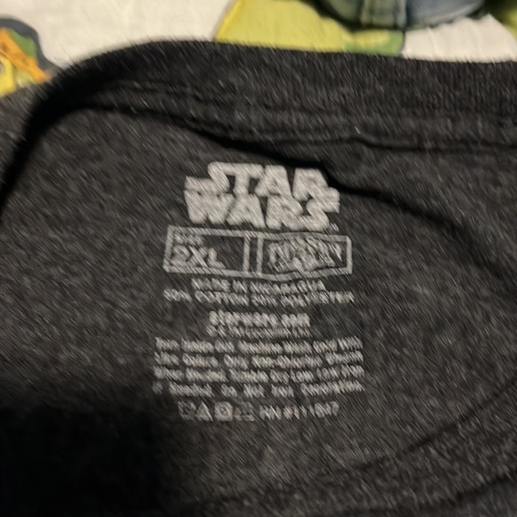 Star Wars Men’s Shirt Tee T-Shirt Gray 2XL Darth Vader - Picture 3 of 4